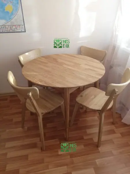 Стол обеденный из дуба Сканди-3Р - отзывы MOS-OAK