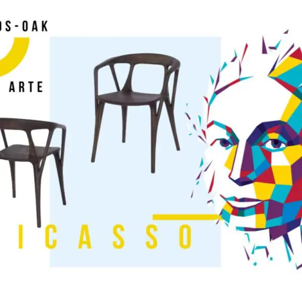 Стул из массива дуба Picasso
