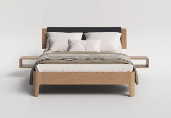 Кровать с тумбами из дуба Lugo modern