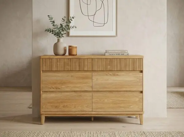 Комод Lagom-108H (массив дуба, шпон, МДФ) Комод Lagom-108H (массив дуба, шпон, МДФ)