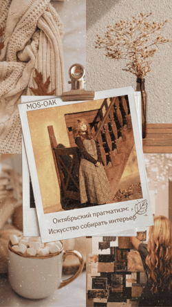 Акция в октябре на мебель из дуба MOS-OAK
