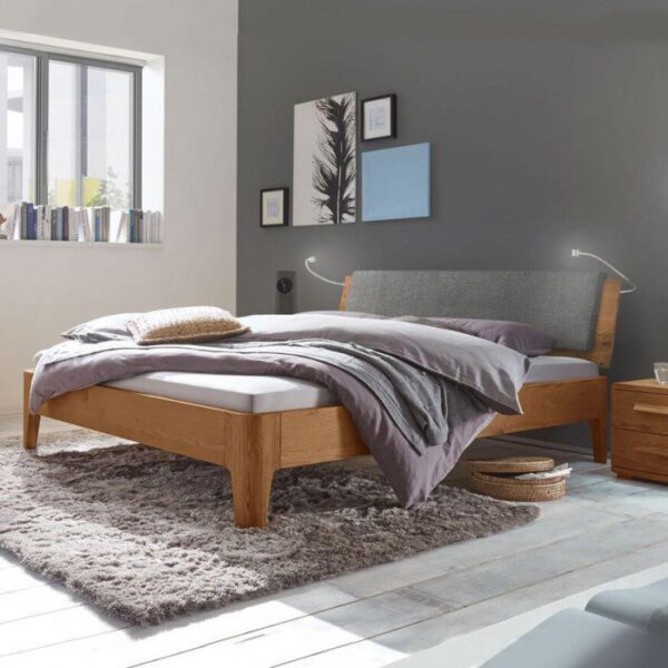 Кровать в стиле Modern из дуба | Модель Lugos’Art | Купить в MOS-OAK