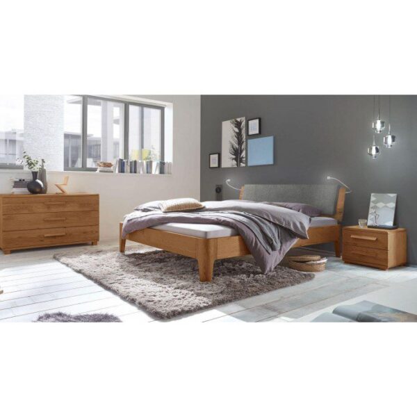 Кровать из массива дуба Lugo modern
