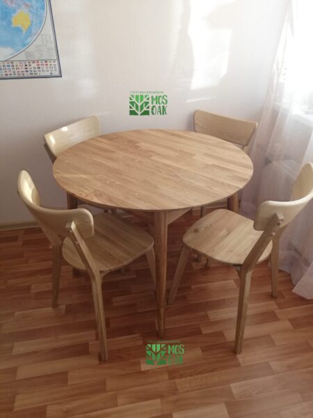 Стол обеденный из дуба Сканди-3Р - отзывы MOS-OAK