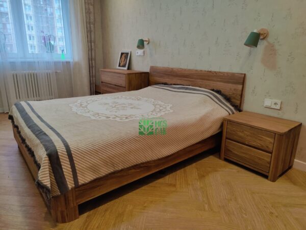 Кровать, комод, тумбочка Лозанна из массива дуба - отзывы MOS-OAK