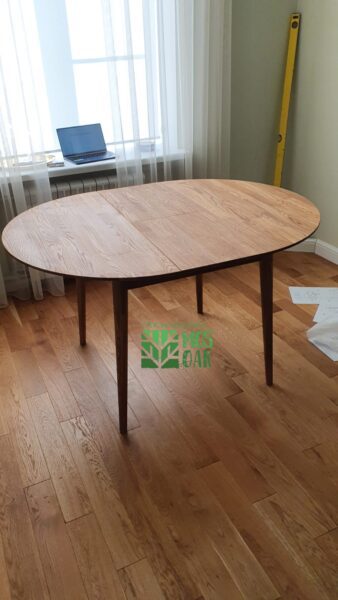 Стол обеденный Сканди-3Р из массива дуба - отзывы MOS-OAK