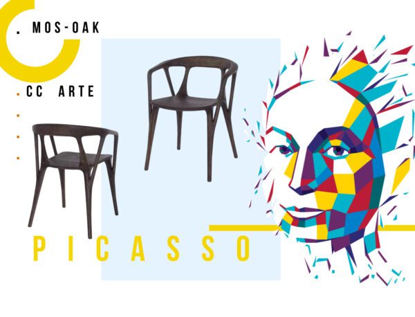 Стул из массива дуба Picasso