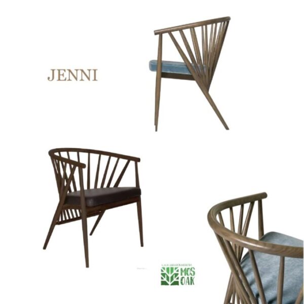 Стул дизайнерский Jenni из дуба