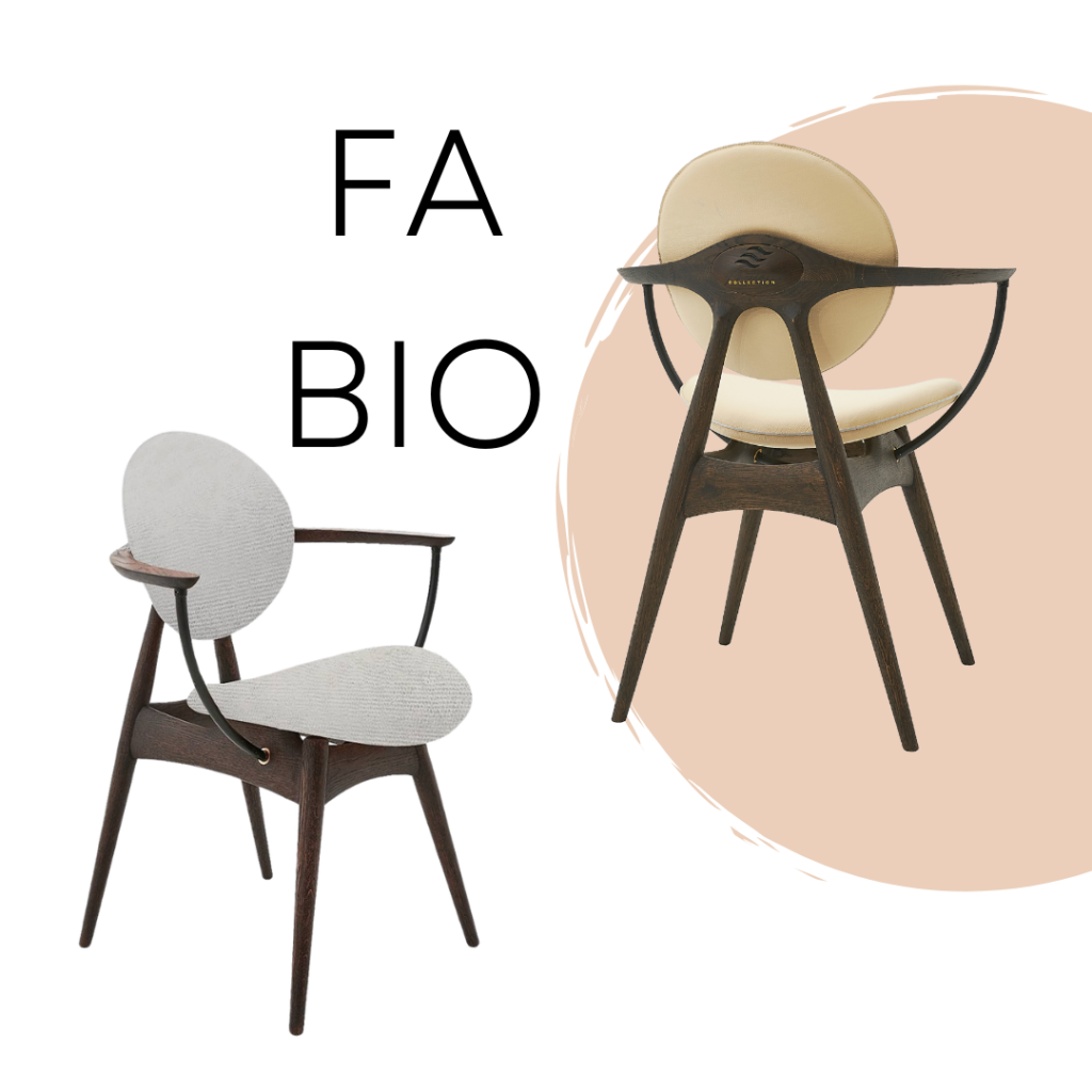 Fabio коллекция стульев из дуба