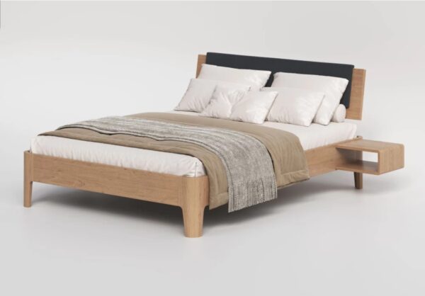 Кровать с тумбами из дуба Lugo modern